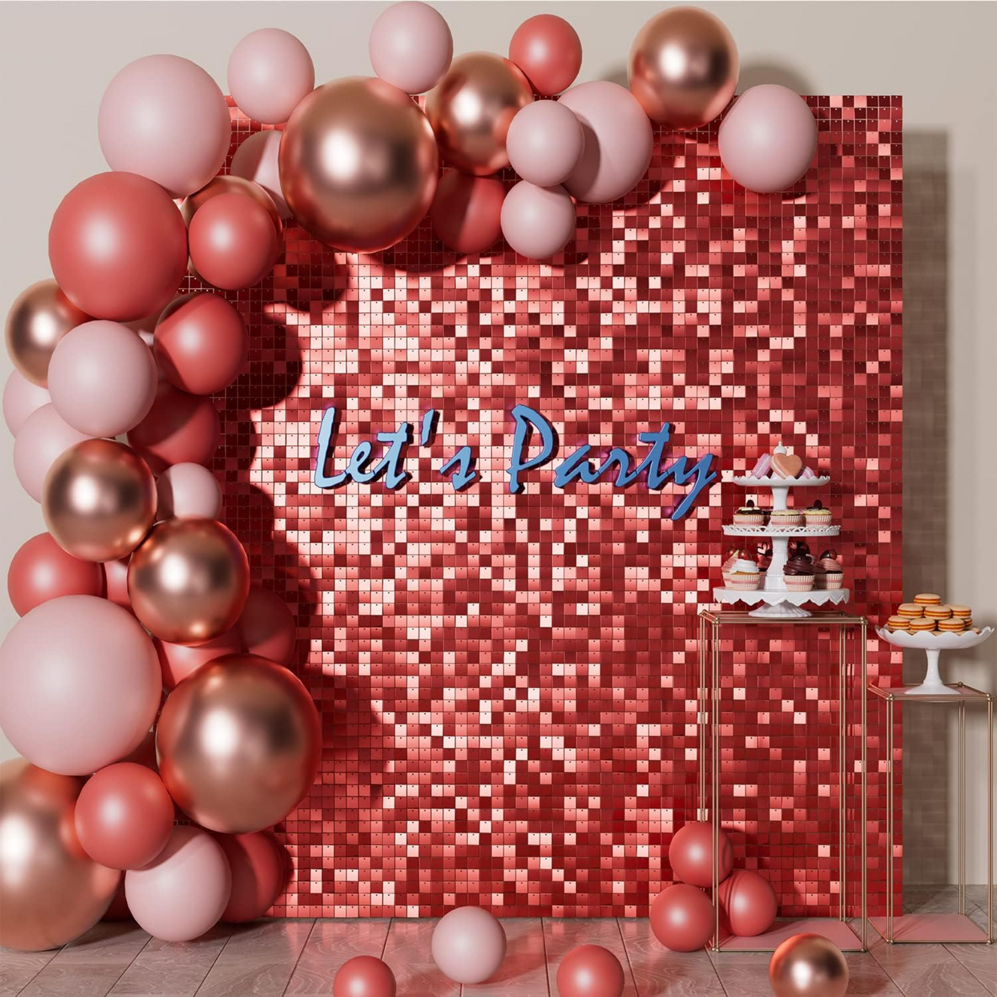 Local Rental Photo Backdrop Elegant Walls - 24Panels Only