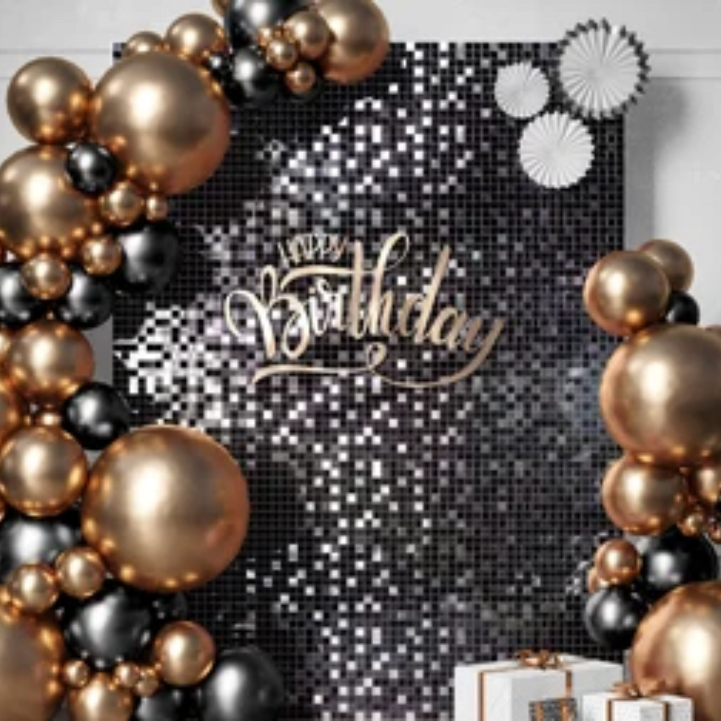 Local Rental Photo Backdrop Elegant Walls - 24Panels Only