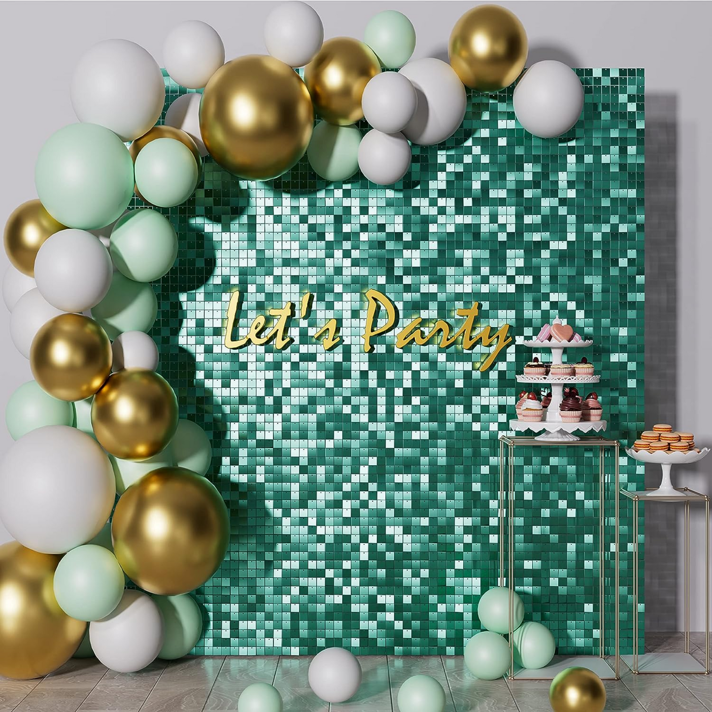 Local Rental Photo Backdrop Elegant Walls - 24Panels Only