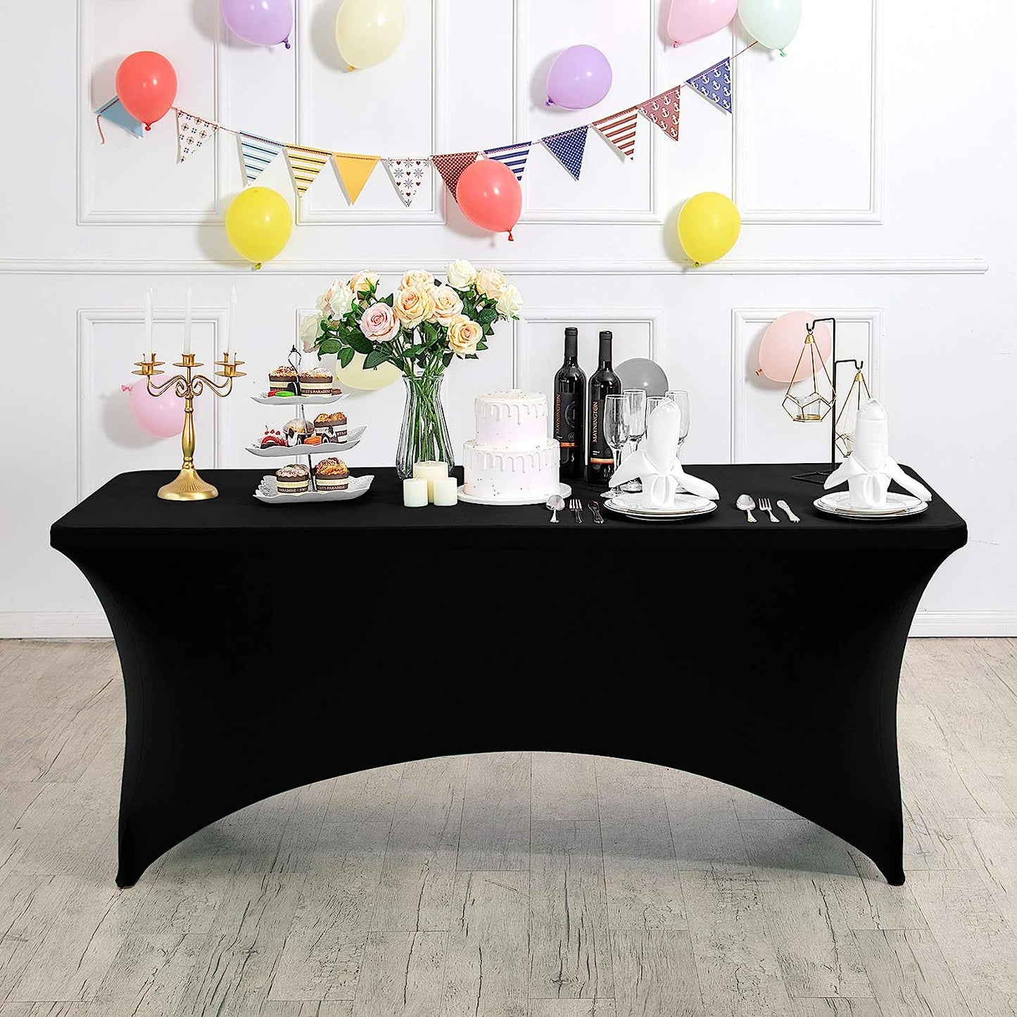 Local Rental Rectangular Stretchy Table Covers