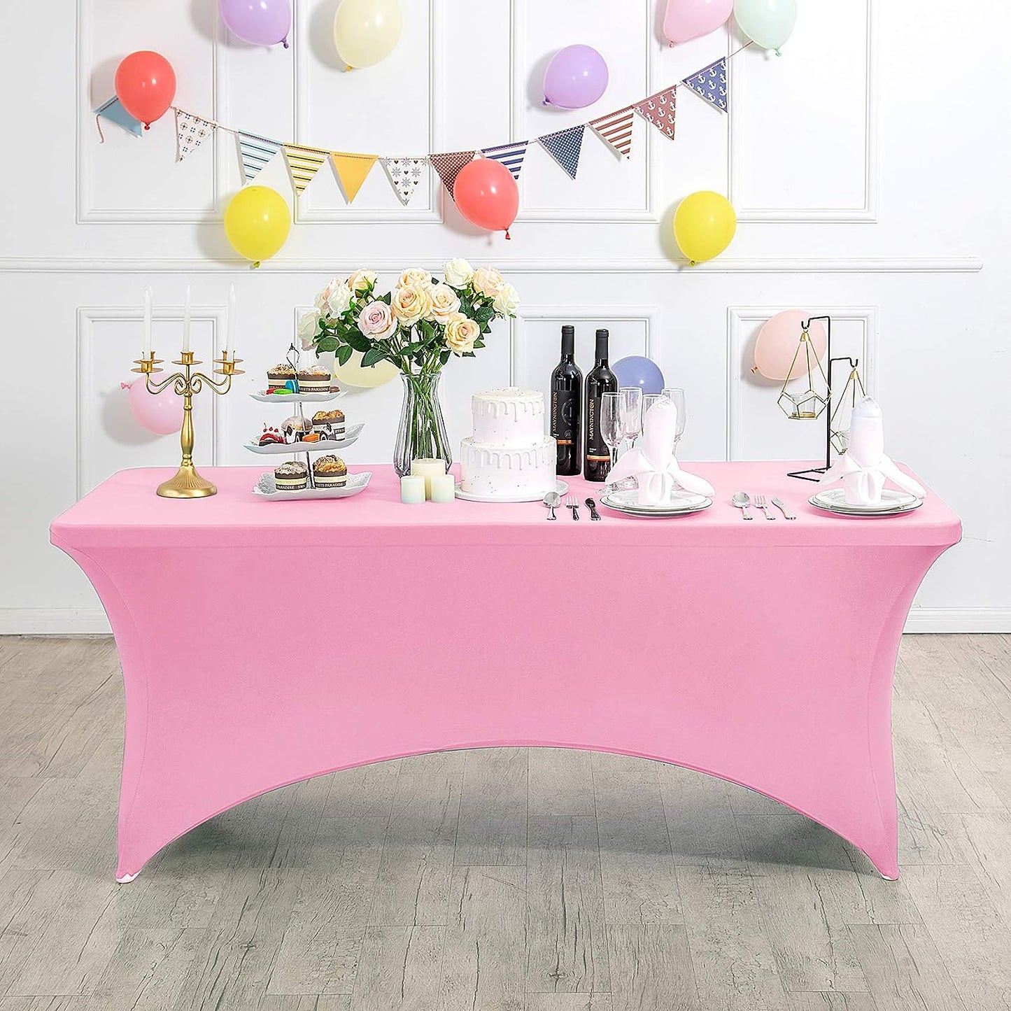 Local Rental Rectangular Stretchy Table Covers