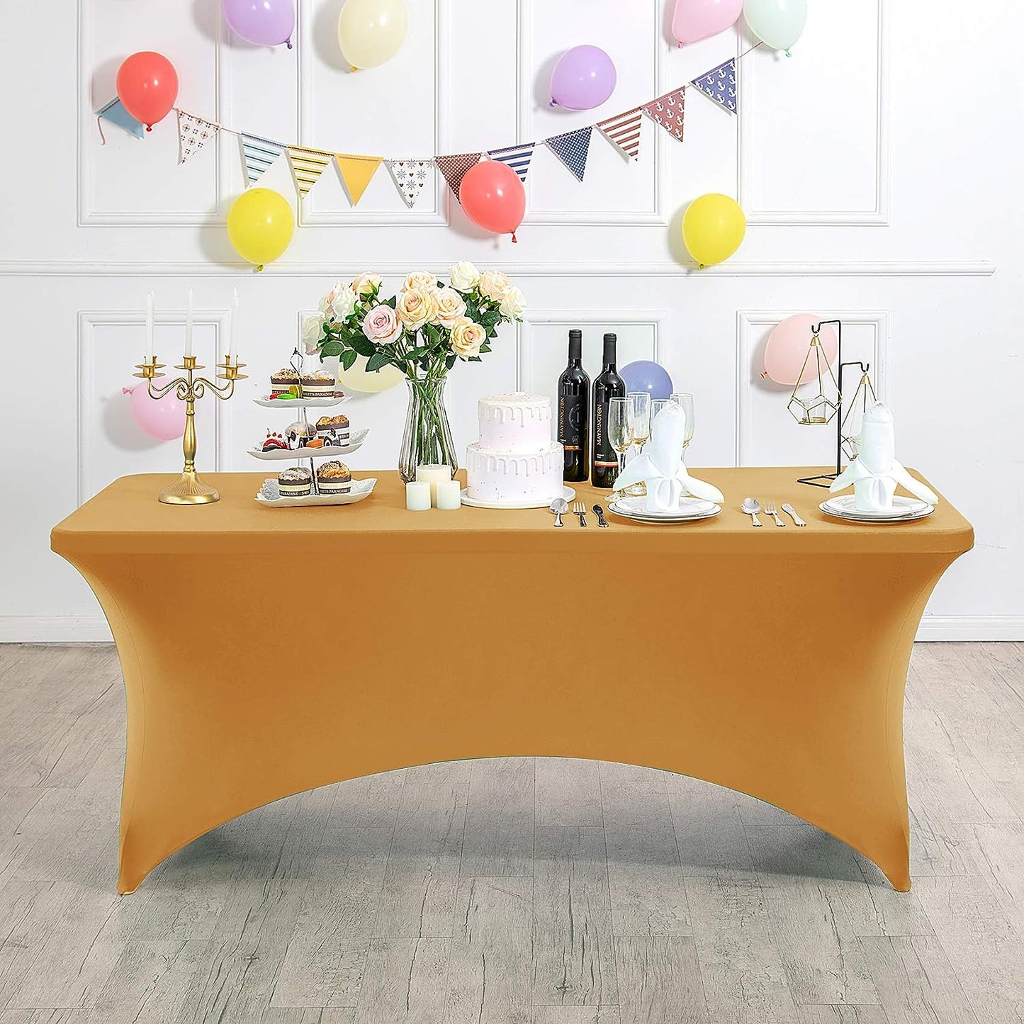 Local Rental Rectangular Stretchy Table Covers