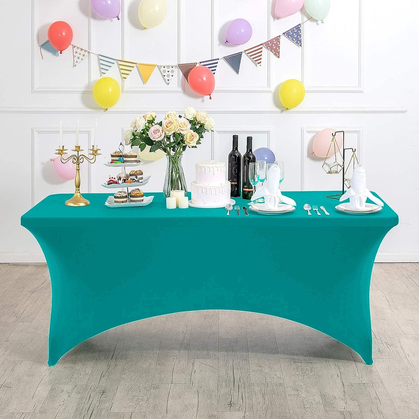 Local Rental Rectangular Stretchy Table Covers