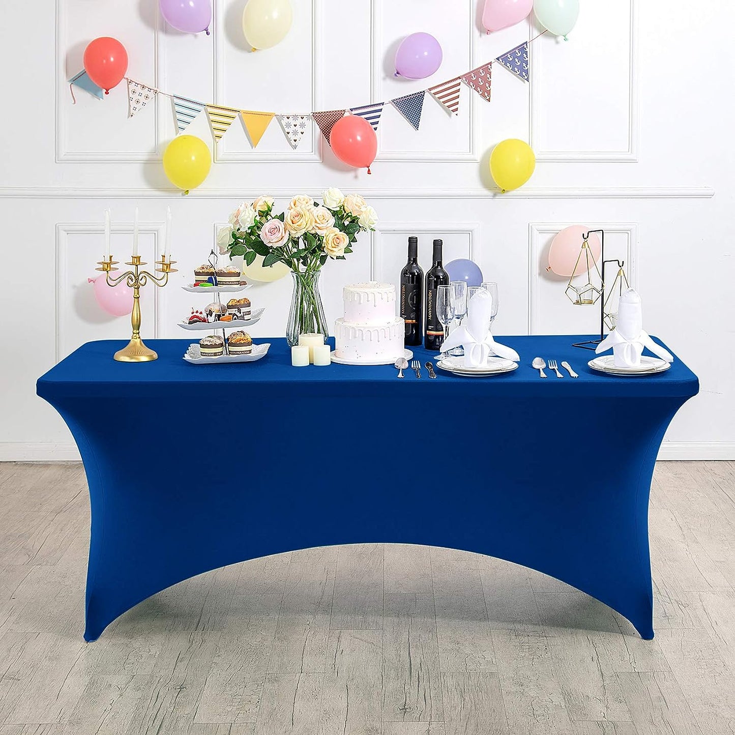 Local Rental Rectangular Stretchy Table Covers