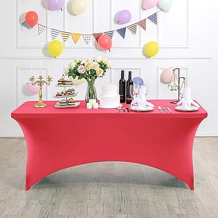 Local Rental Rectangular Stretchy Table Covers