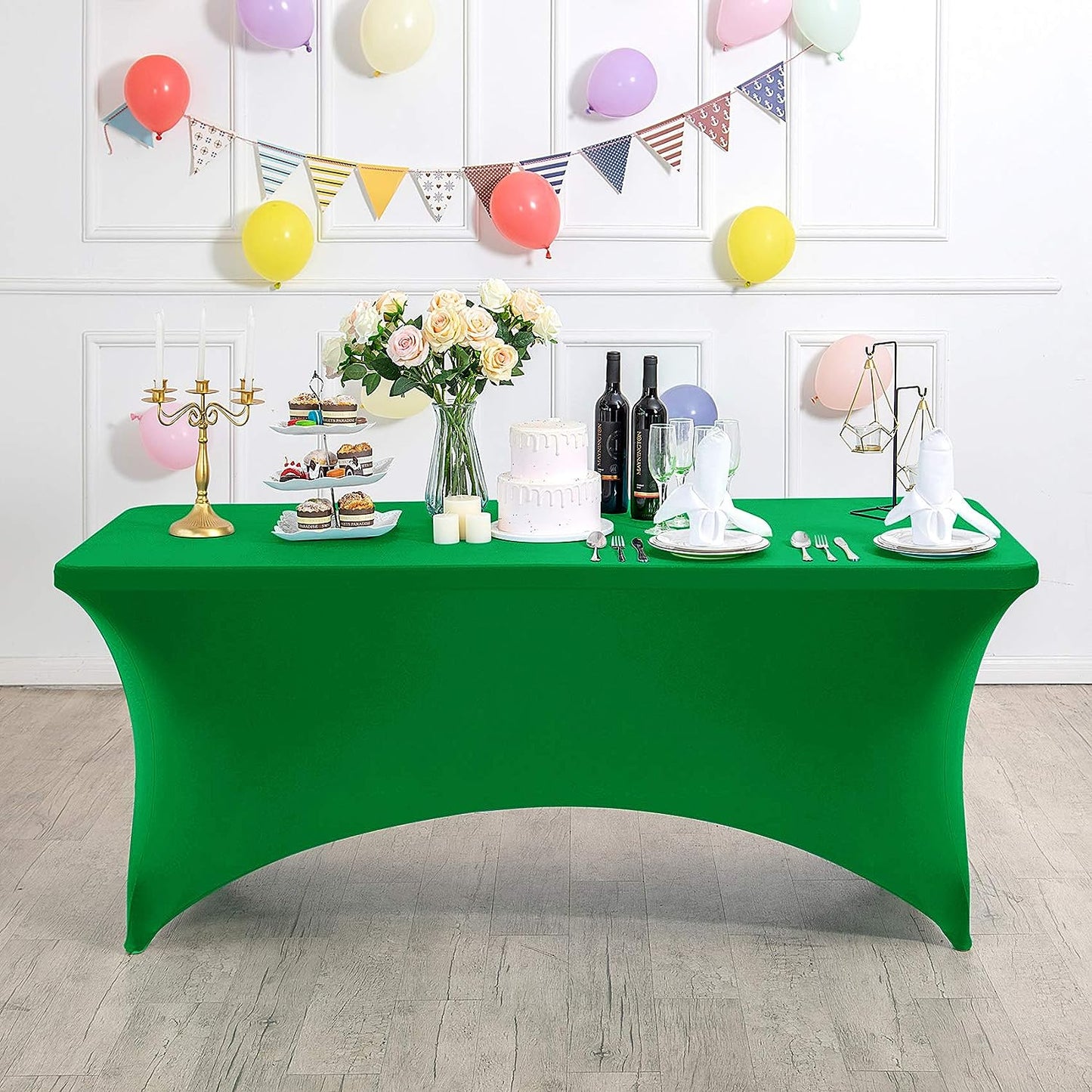 Local Rental Rectangular Stretchy Table Covers