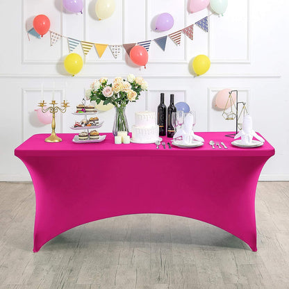 Local Rental Rectangular Stretchy Table Covers