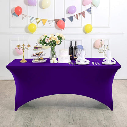 Local Rental Rectangular Stretchy Table Covers